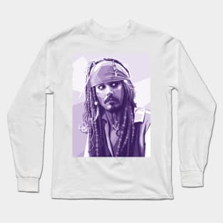 Johnny Depp Long Sleeve T-Shirt